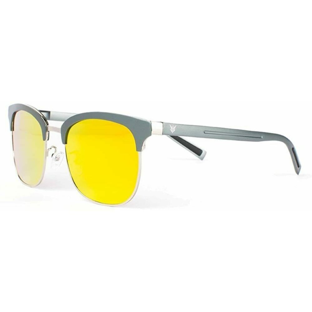 Grey Aluminum Square Sunglasses - - Picture 3 of 4